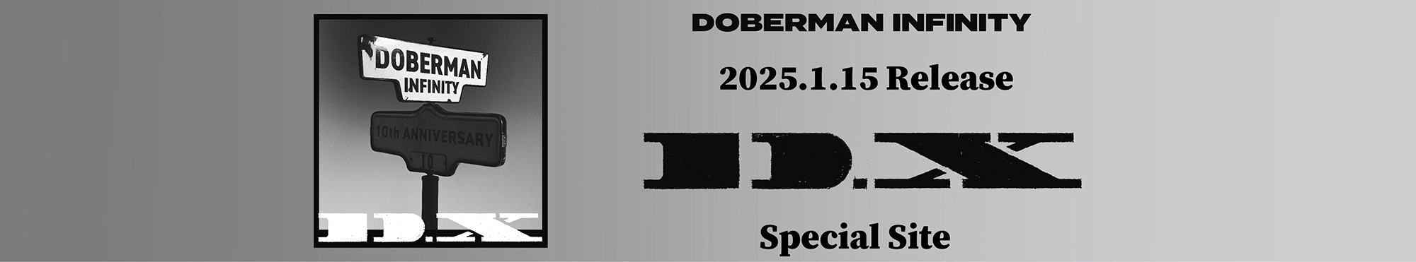 DOBERMAN INFINITY 5th ALBUM 『D.X』 Special Site