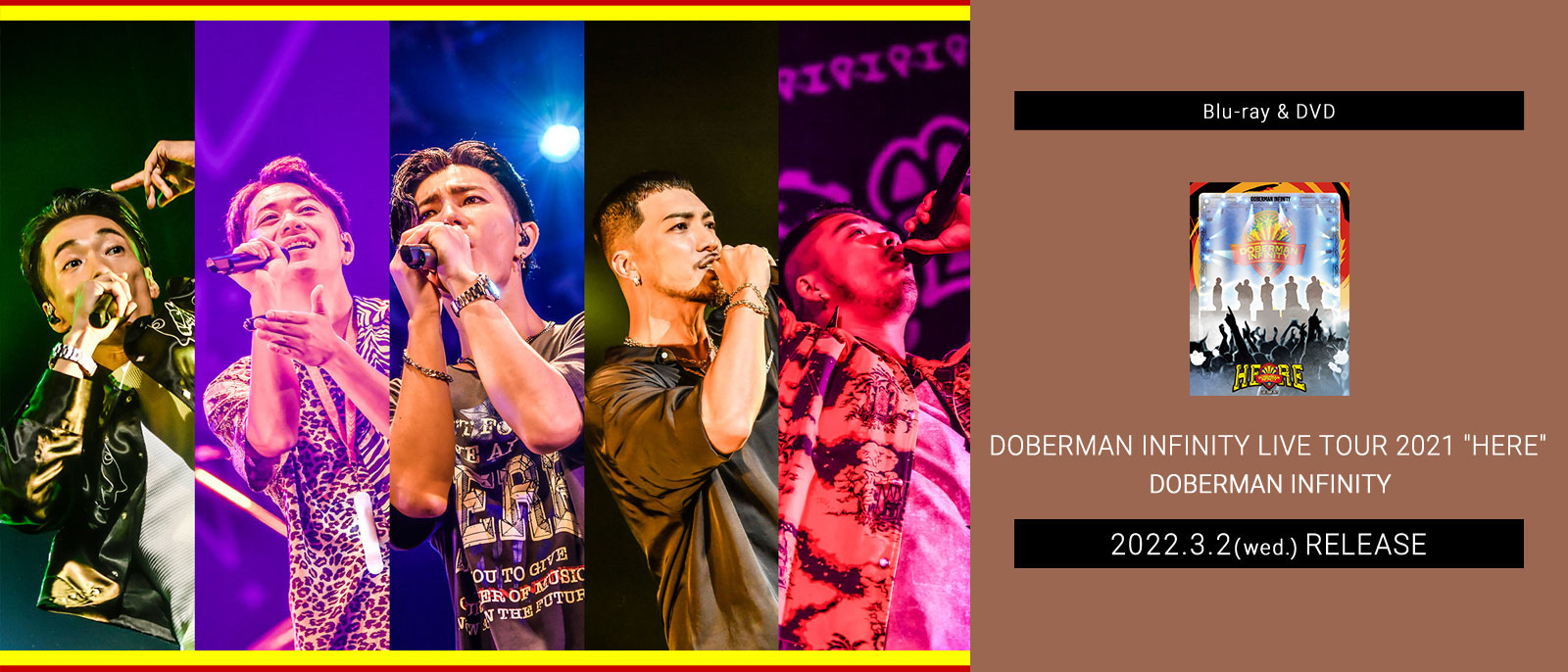 DOBERMAN INFINITY LIVE TOUR 2021 