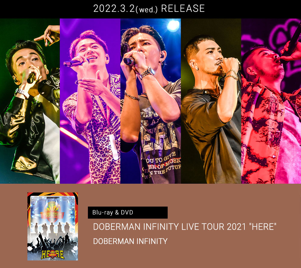 DOBERMAN INFINITY LIVE TOUR 2021 HERE