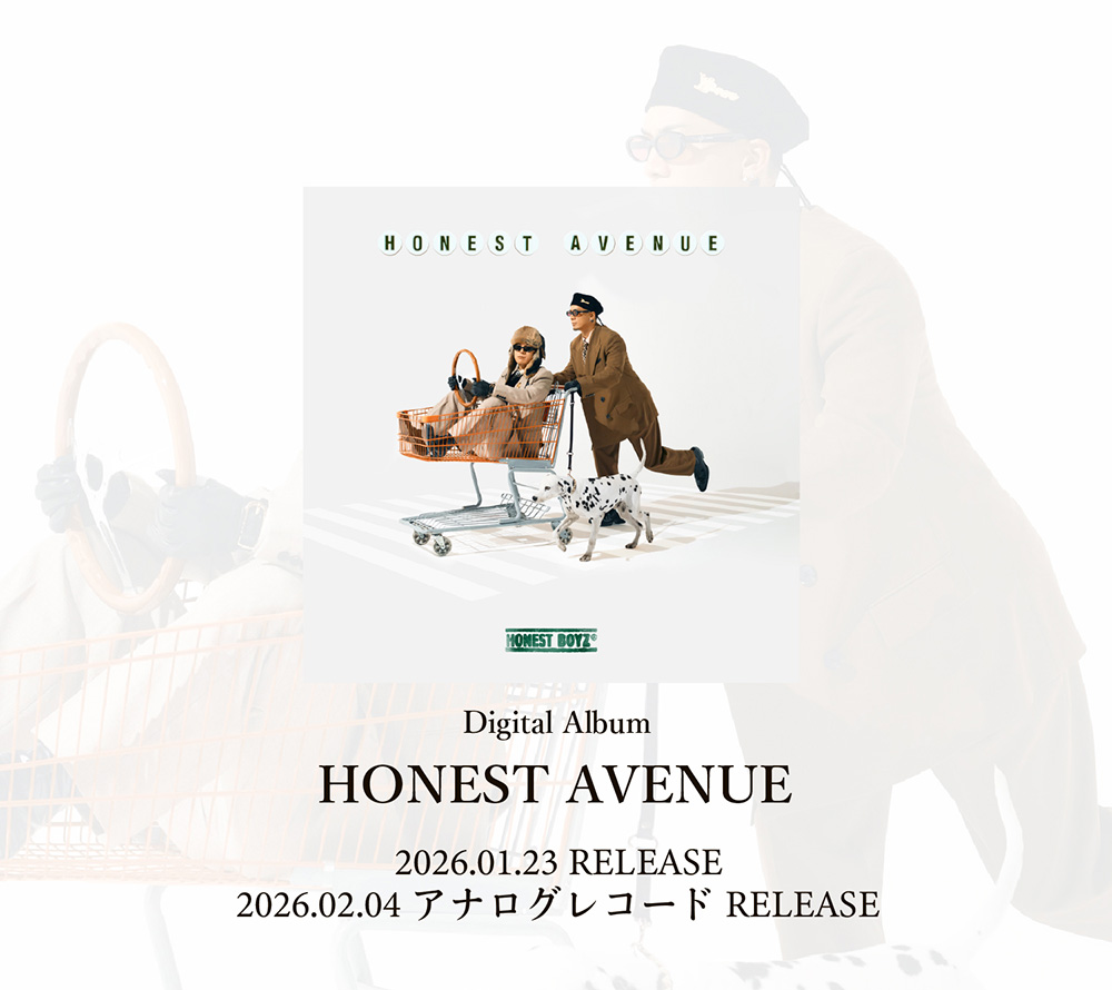 HONEST BOYZ®『HONEST AVENUE』