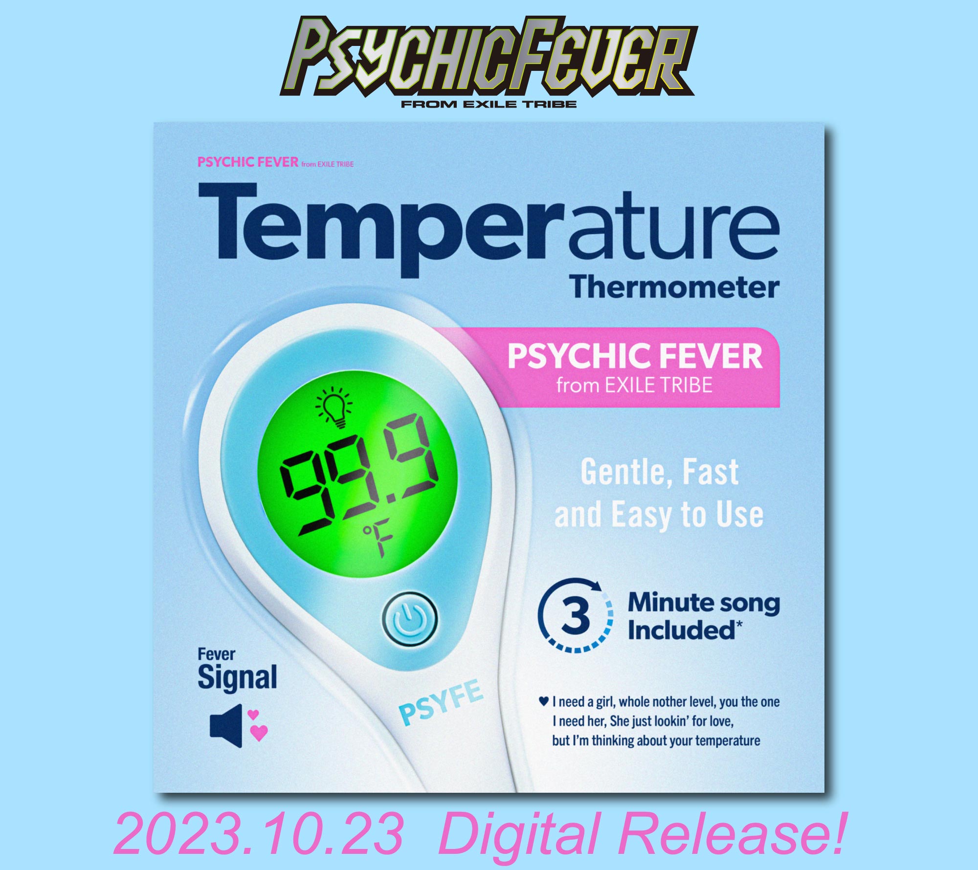 PSYCHIC FEVER from EXILE TRIBE『Temperature (Prod. JP THE WAVY)』