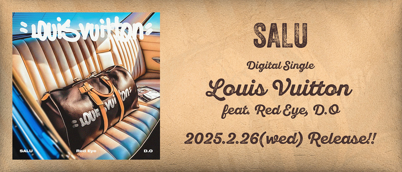 SALU『Louis Vuitton feat. Red Eye, D.O』