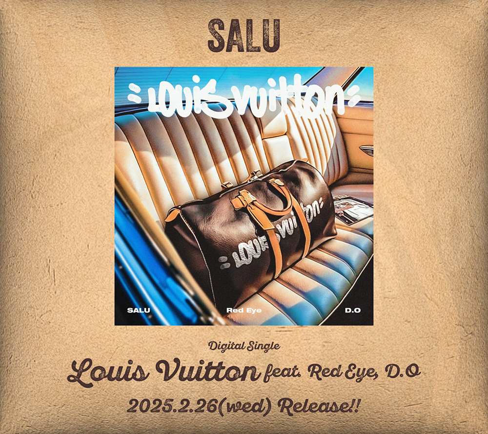 SALU『Louis Vuitton feat. Red Eye, D.O』